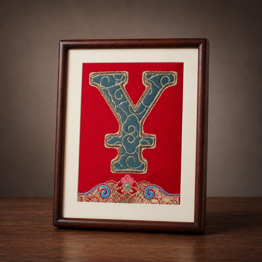 摆件系列|YPZX-013(10)|人民币 高端中国刺绣产品与文化礼品参考图