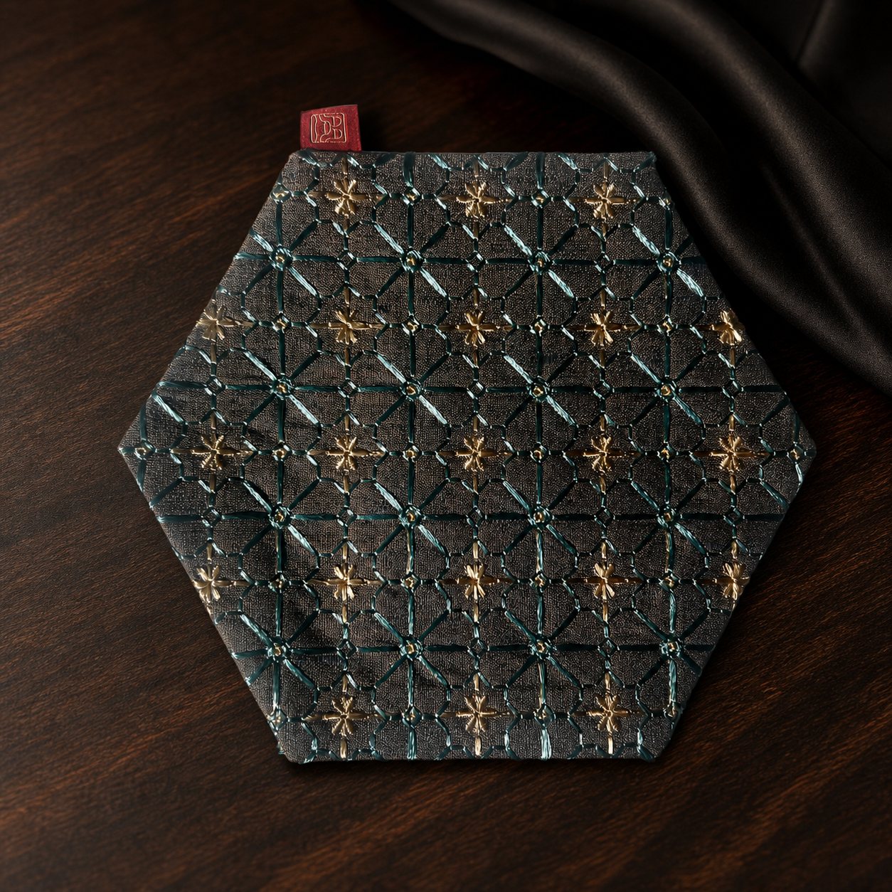 一品·刺绣壶垫 YPHC-004｜产品图片简介与小额批发参考