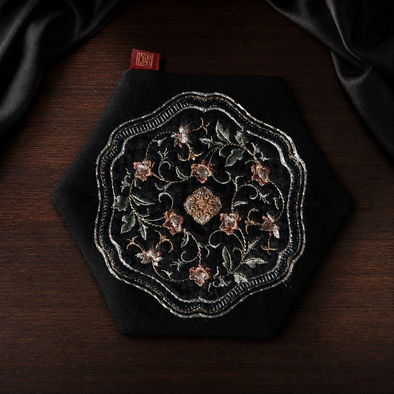 一品·刺绣壶垫 YPHC-009｜产品图片简介与小额批发参考