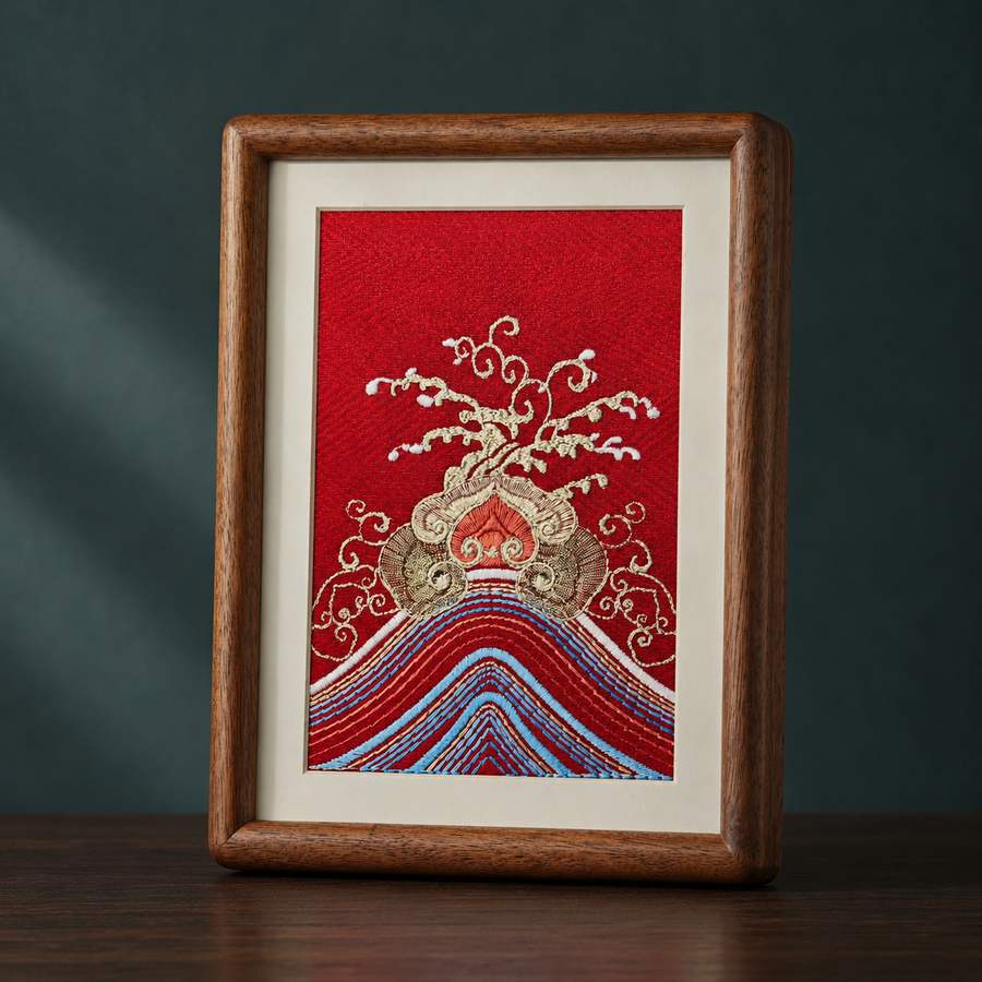 Heritage Embroidered Ornament #ypzx-006-8