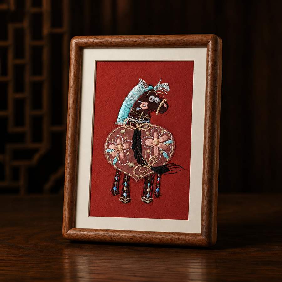 Heritage Embroidered Ornament #ypzx-008-8