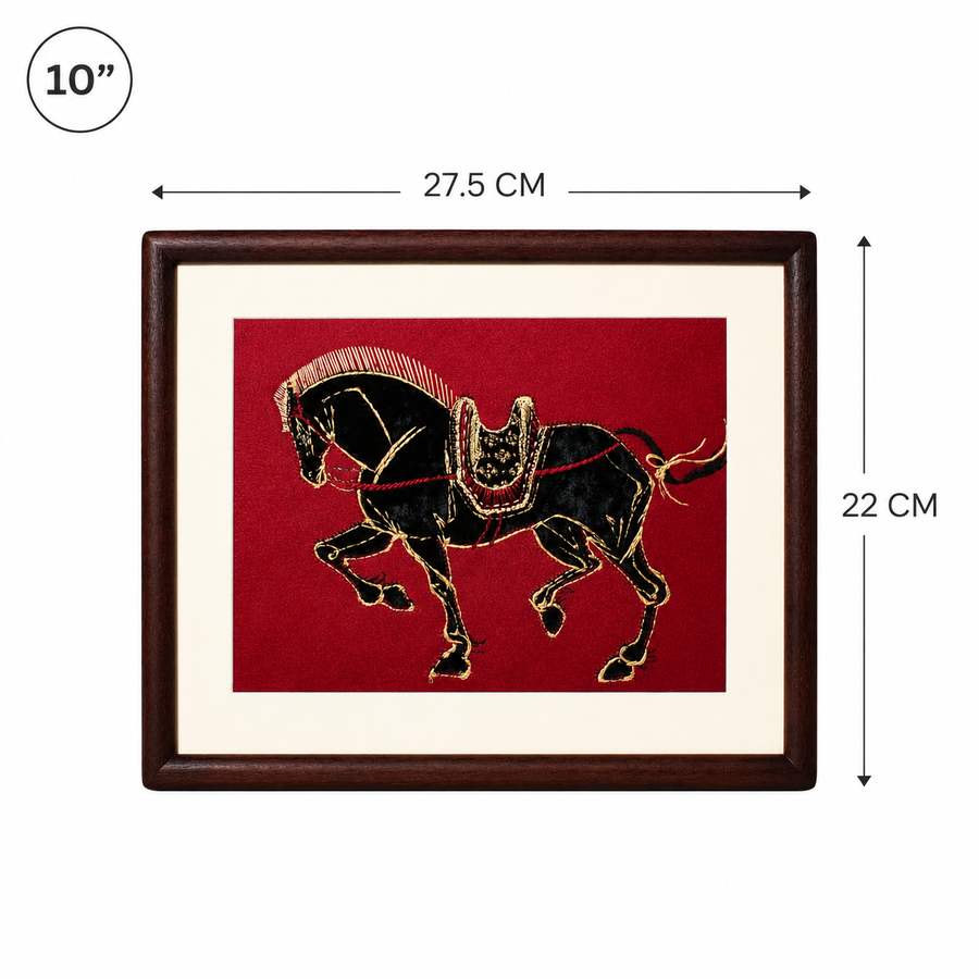 Heritage Embroidered Ornament #ypzx-009-10 detail 2
