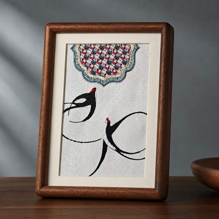 Heritage Embroidered Ornament #ypzx-010-8