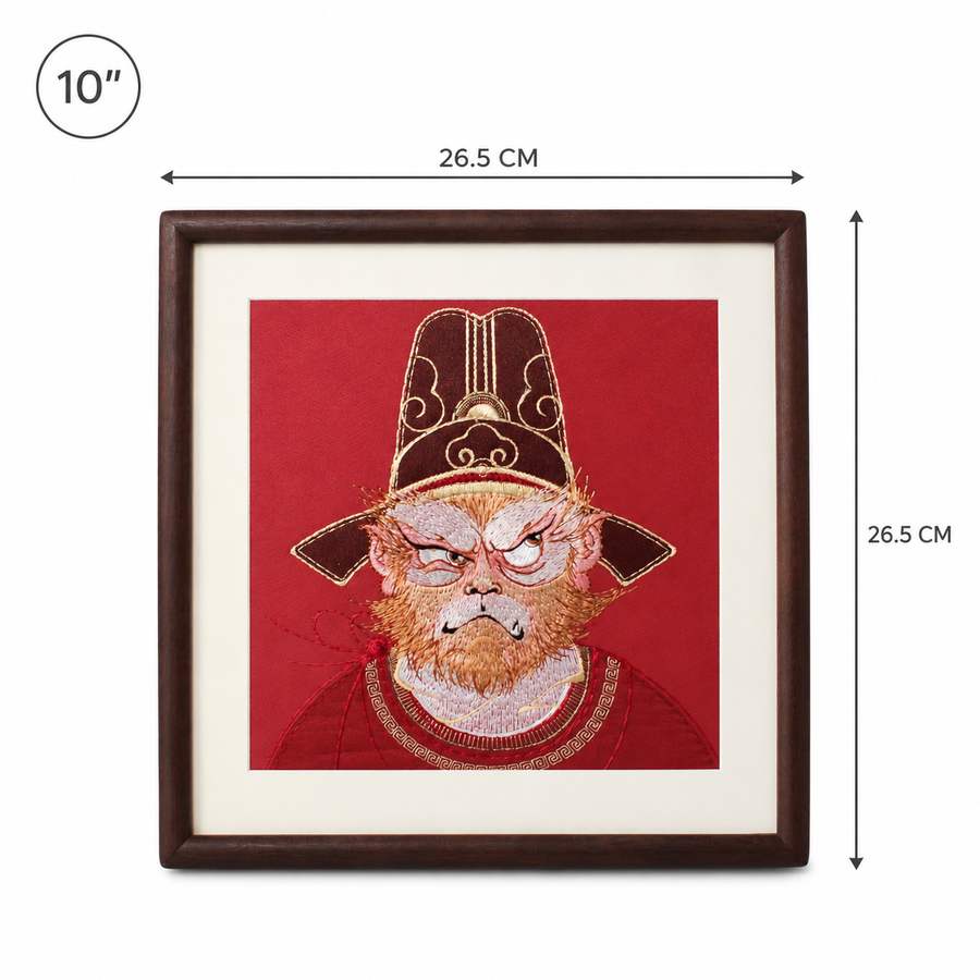 Heritage Embroidered Ornament #ypzx-015-10 detail 2