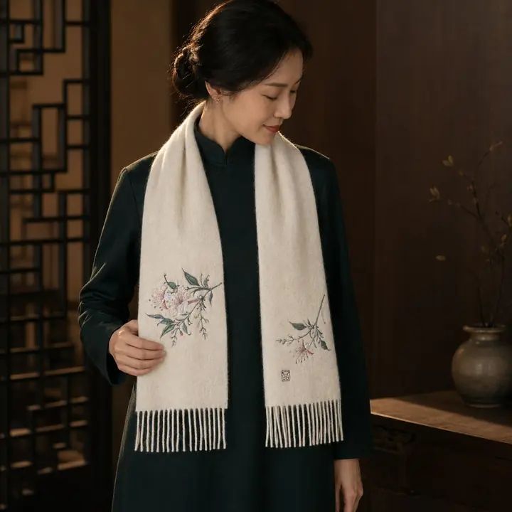 Embroidered Silk Accessory #qixiu-ypqx-005