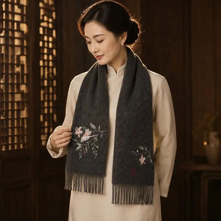 Embroidered Silk Accessory #qixiu-ypqx-006