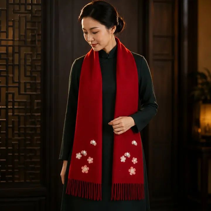 Embroidered Silk Accessory #qixiu-ypqx-007
