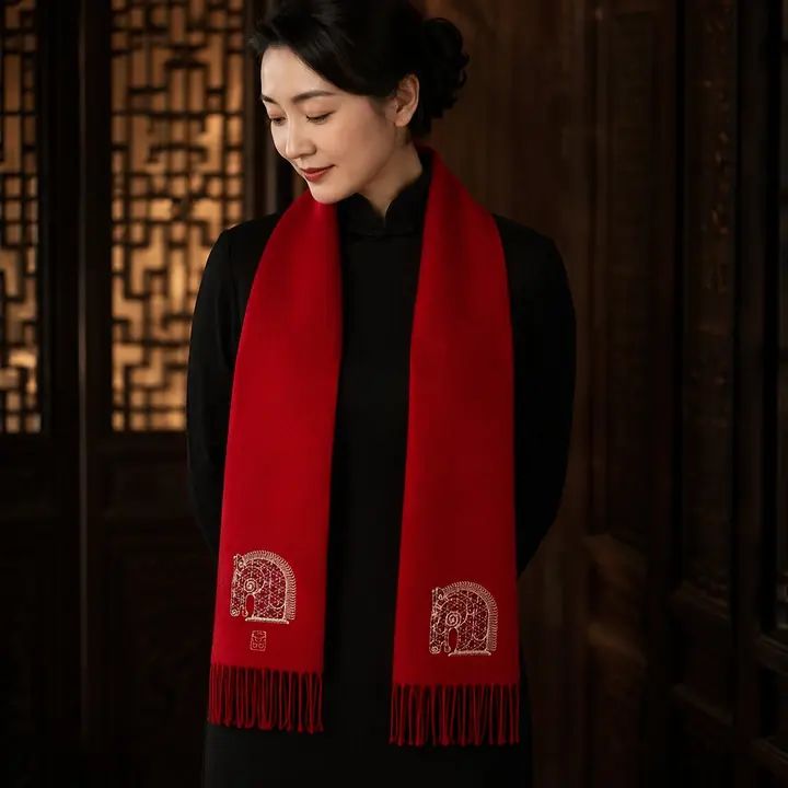 Embroidered Silk Accessory #qixiu-ypqx-010