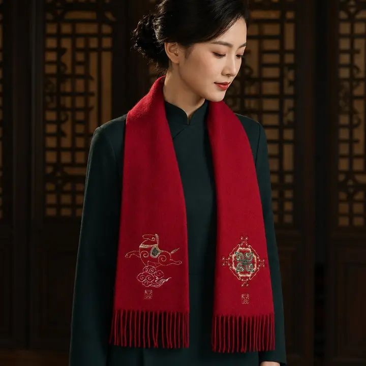 Embroidered Silk Accessory #qixiu-ypqx-014