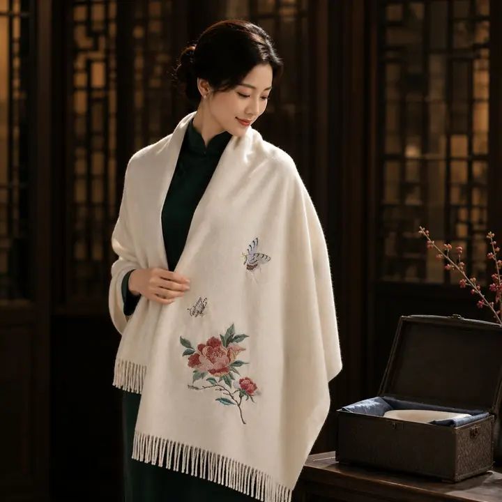 Embroidered Silk Accessory #qixiu-ypqx-101