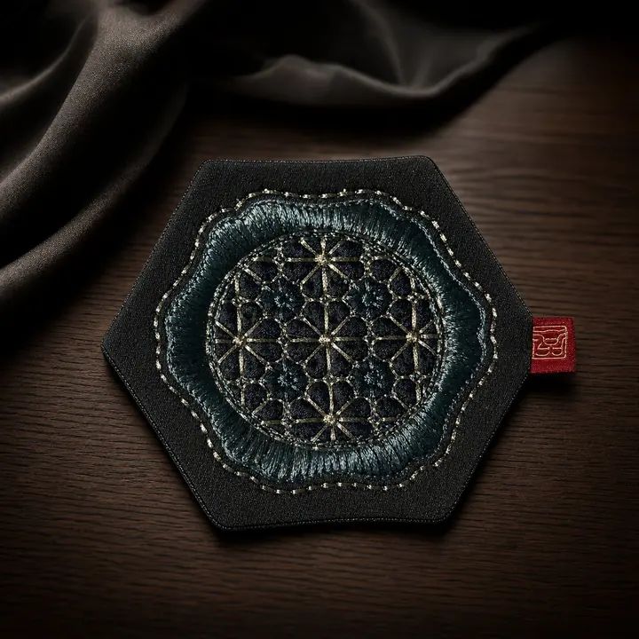 YIPIN Embroidered Tea Textile YPBD-009