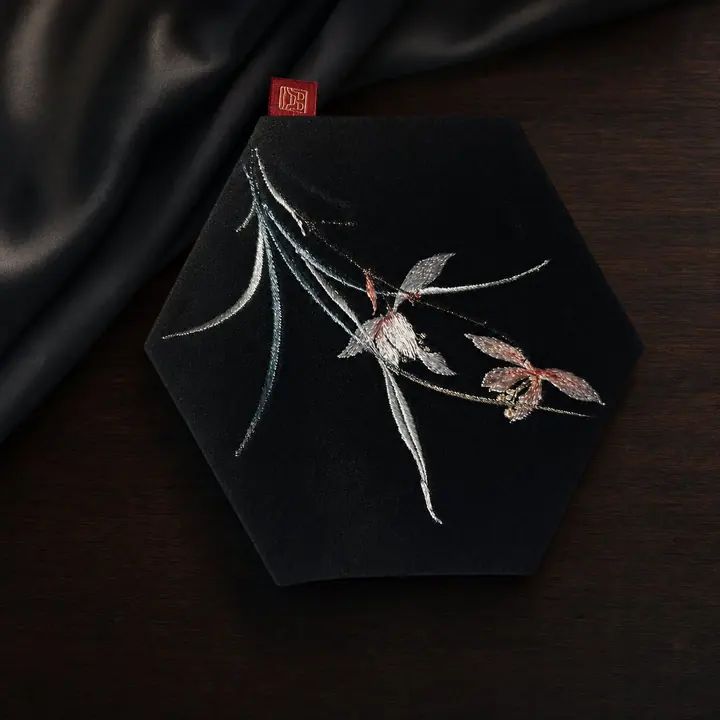 YIPIN Embroidered Tea Textile YPHC-003