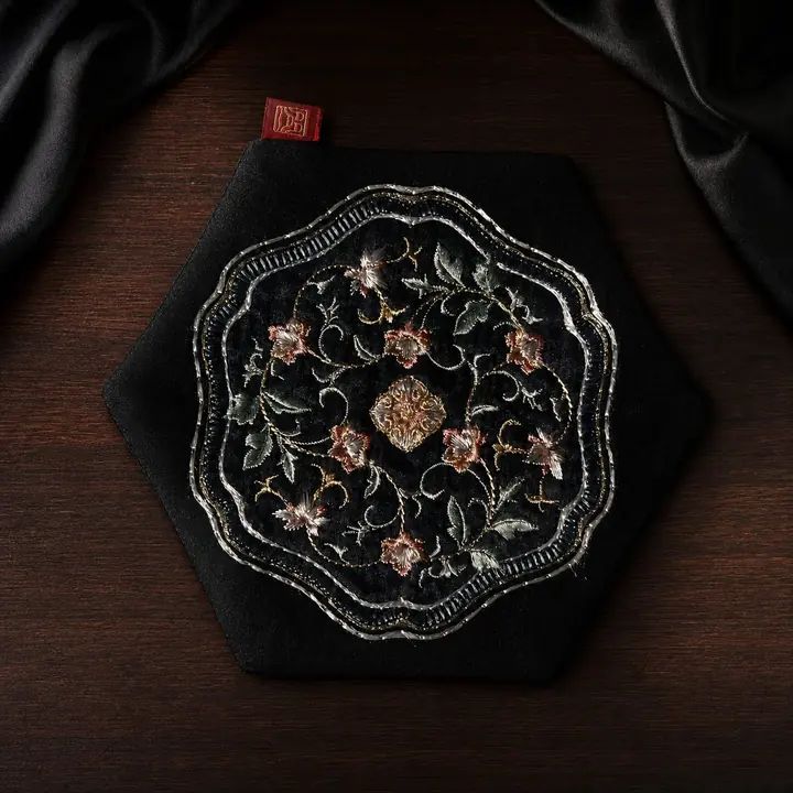 YIPIN Embroidered Tea Textile YPHC-009
