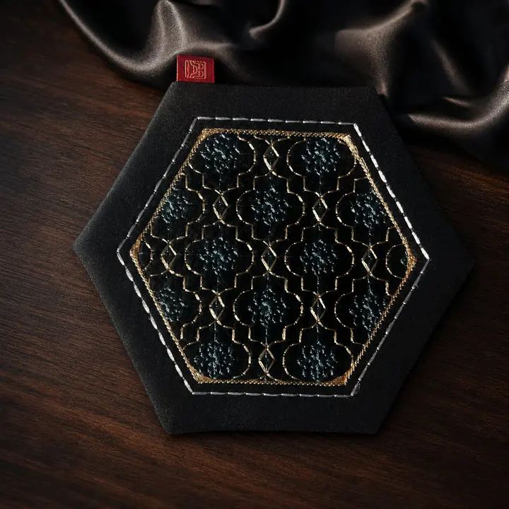 YIPIN Embroidered Tea Textile YPHC-010