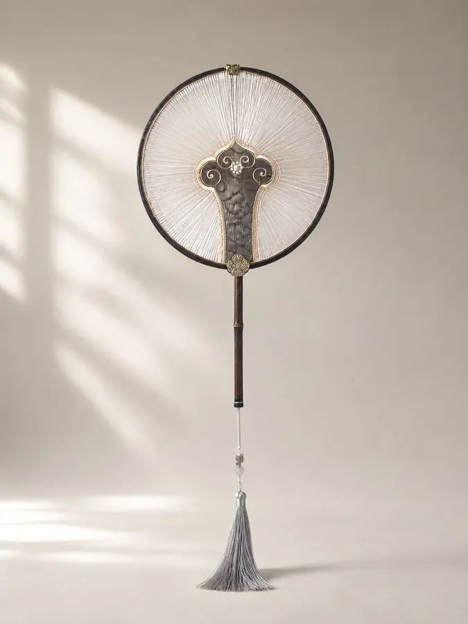YIPIN Fine Fan | YPLS-004 | Ruyi Winding Silk Fan