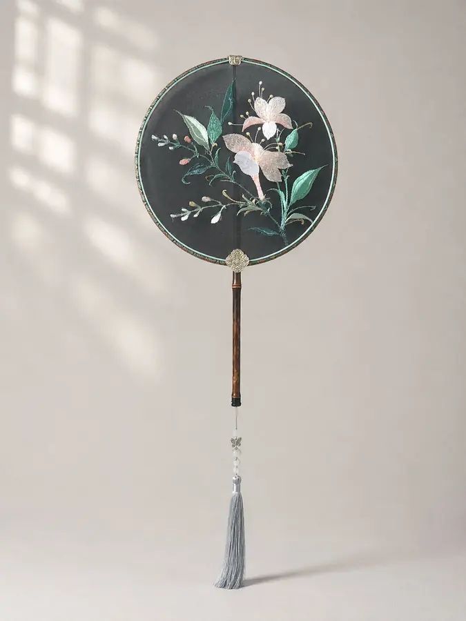 YIPIN Fine Fan | YPLS-017 | Jasmine Blossom Fan