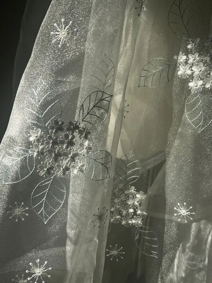 YIPIN Embroidered Fabric YPML-002