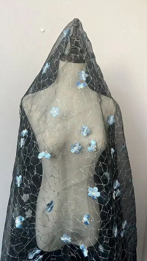 YIPIN Embroidered Fabric YPML-003