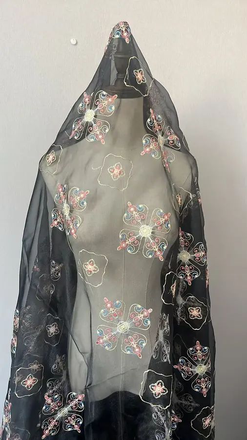 YIPIN Embroidered Fabric YPML-006