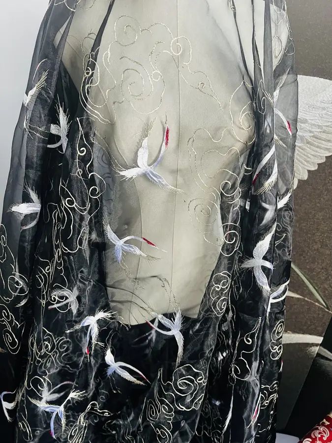 YIPIN Embroidered Fabric YPML-009