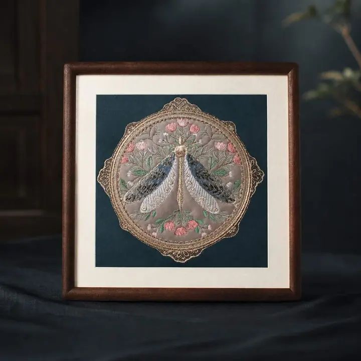 Heritage Embroidered Ornament #ypzx-008-10