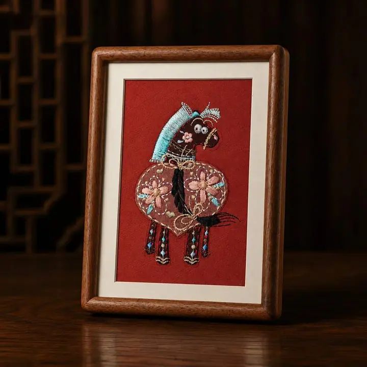 Heritage Embroidered Ornament #ypzx-008-8