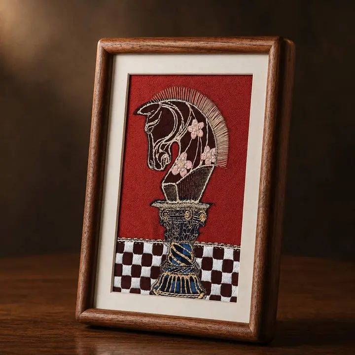 Heritage Embroidered Ornament #ypzx-011-8
