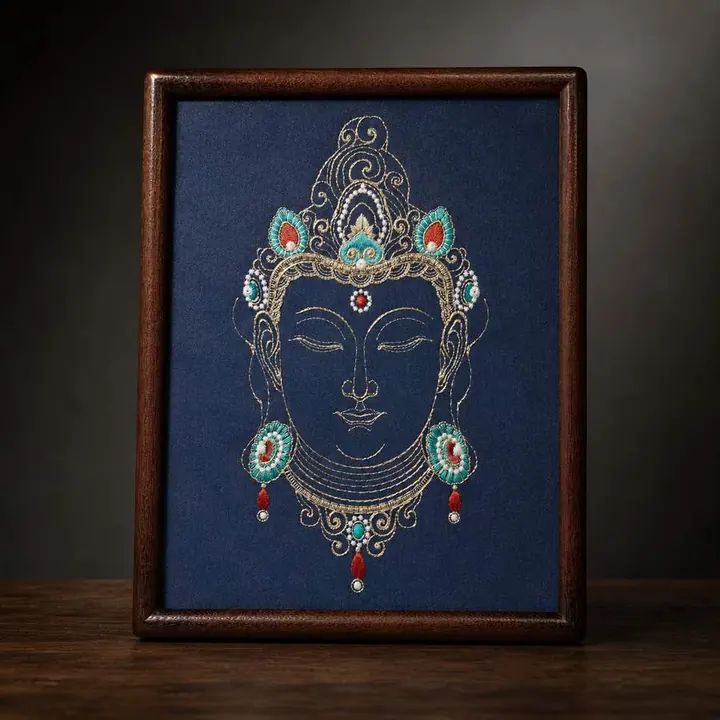 Heritage Embroidered Ornament #ypzx-014-10
