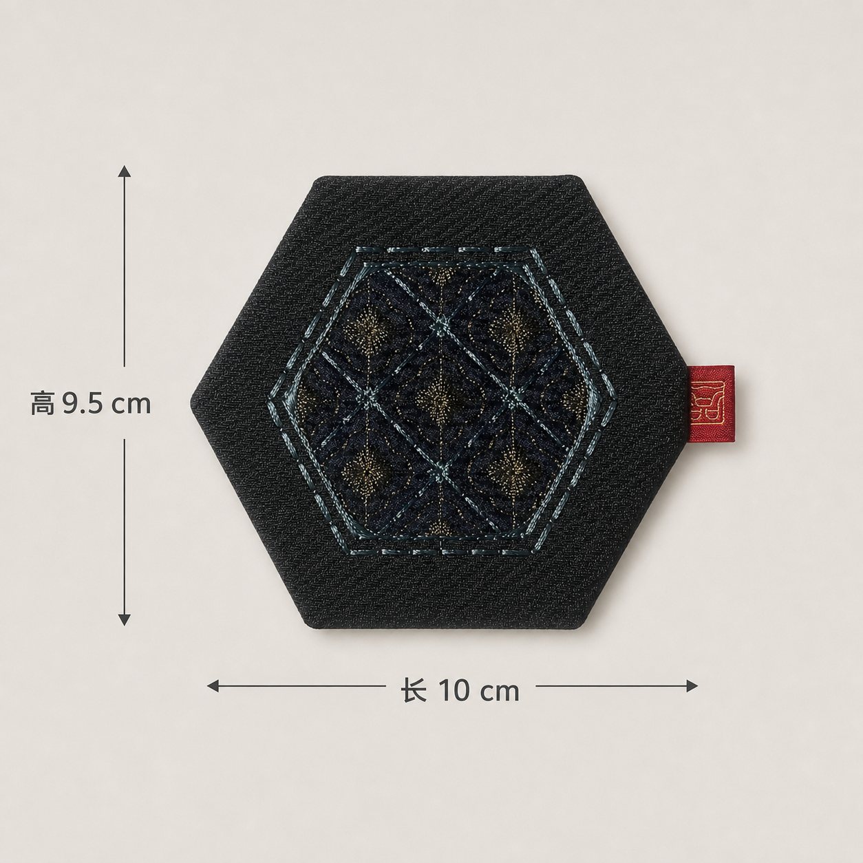 YIPIN Embroidered Tea Textile YPBD-006 detail 2