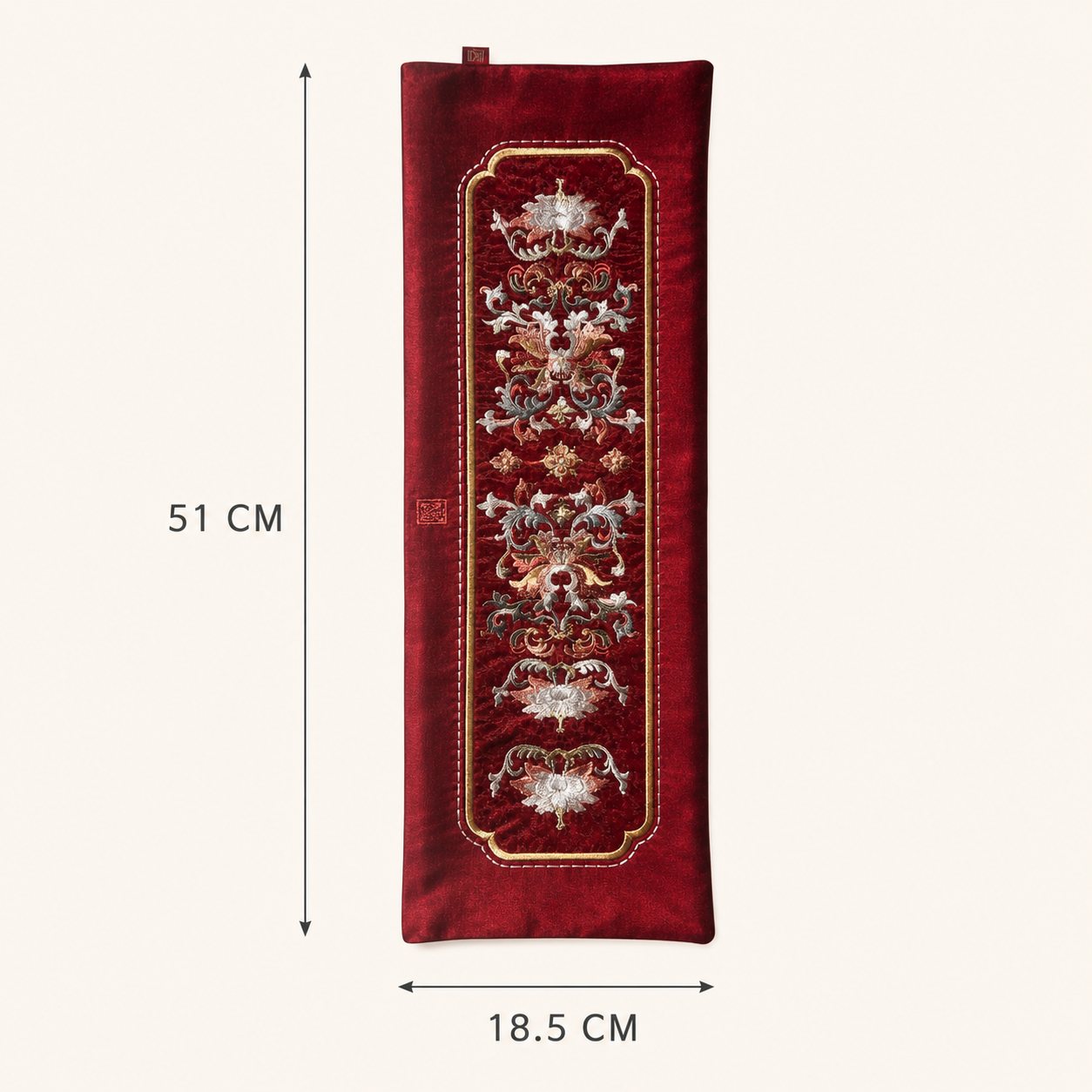YIPIN Embroidered Tea Textile YPCX-001 detail 2