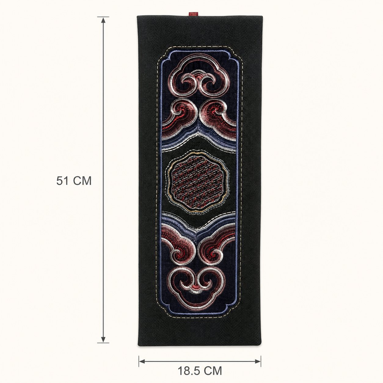 YIPIN Embroidered Tea Textile YPCX-007 detail 2