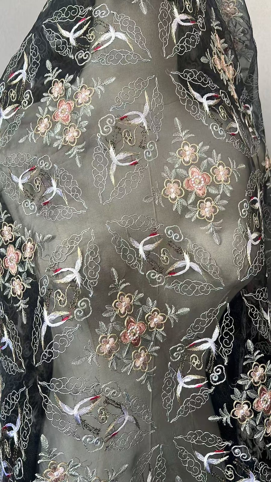 YIPIN Embroidered Fabric YPML-001 detail 3