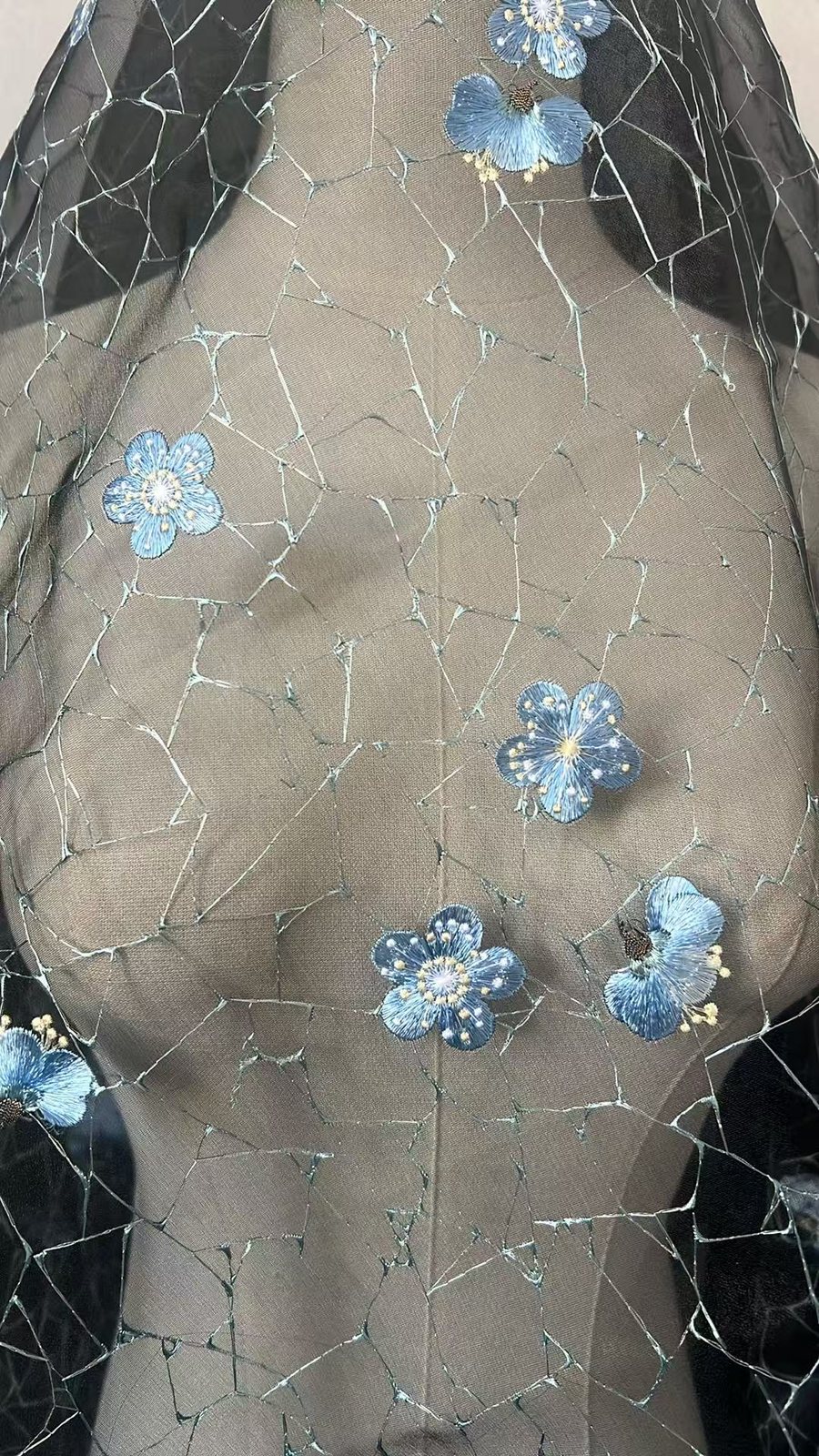 YIPIN Embroidered Fabric YPML-003 detail 2
