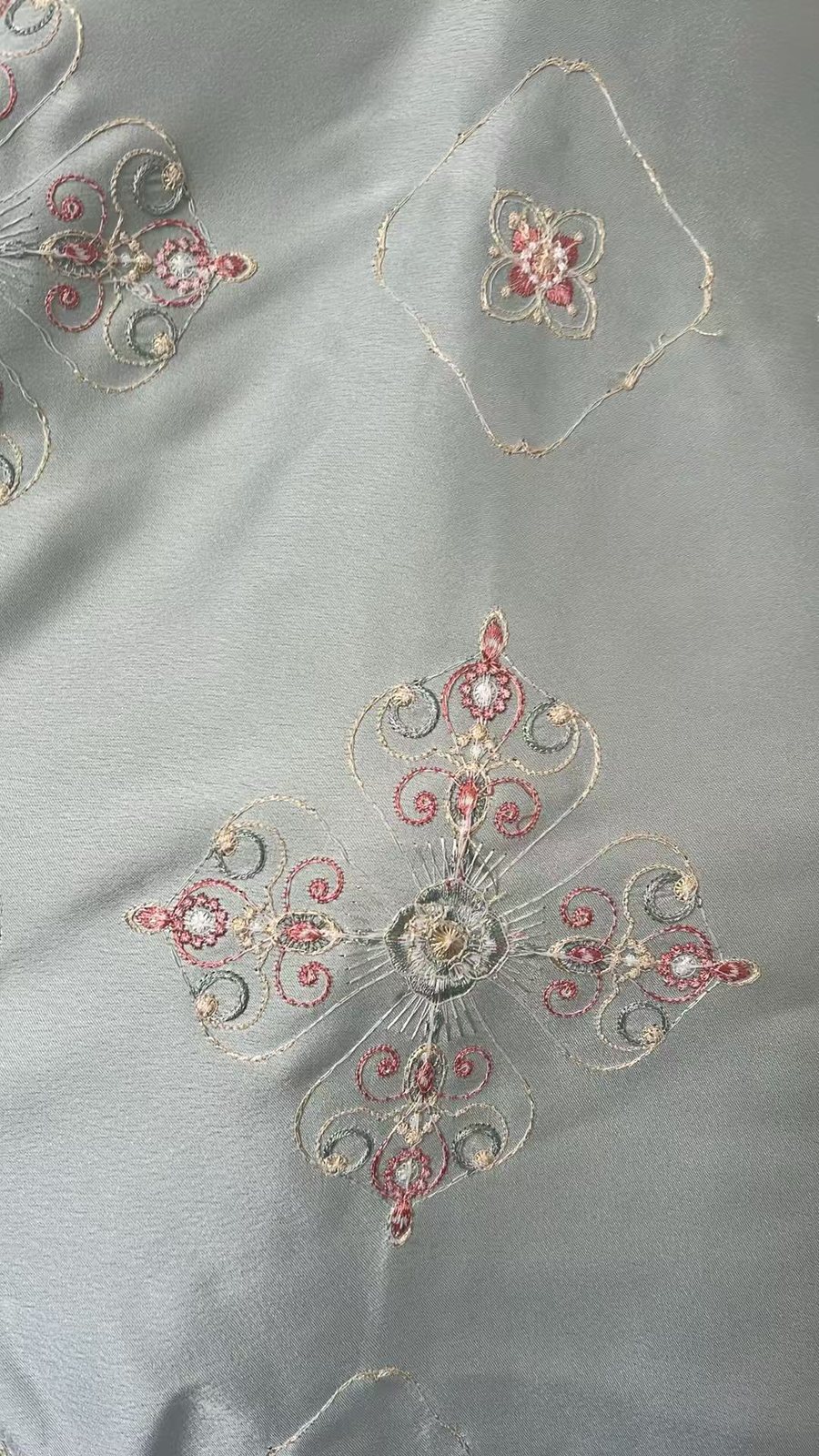 YIPIN Embroidered Fabric YPML-004 detail 2