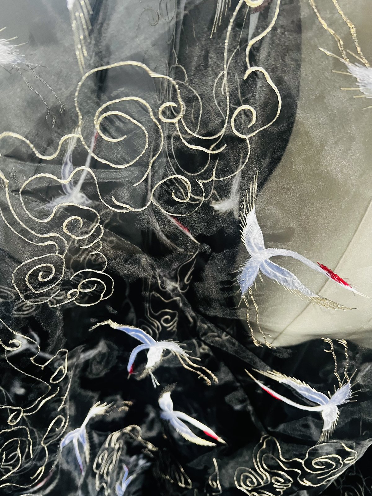 YIPIN Embroidered Fabric YPML-009 detail 4