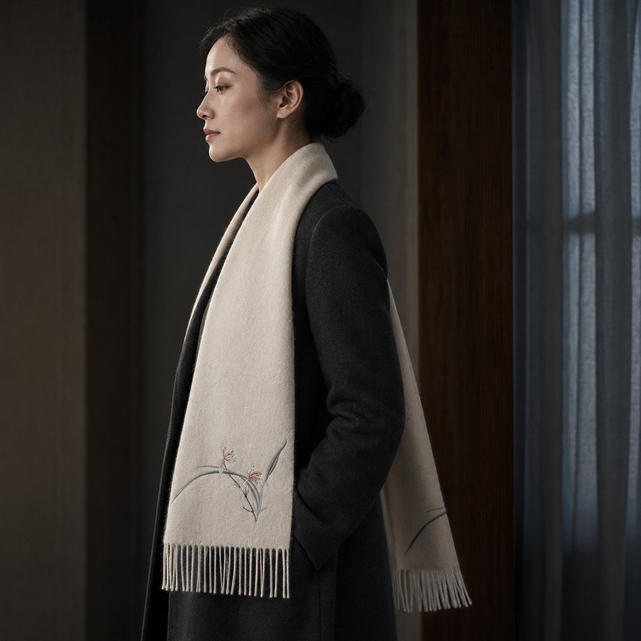 Embroidered Silk Accessory #qixiu-ypqx-002 detail 2