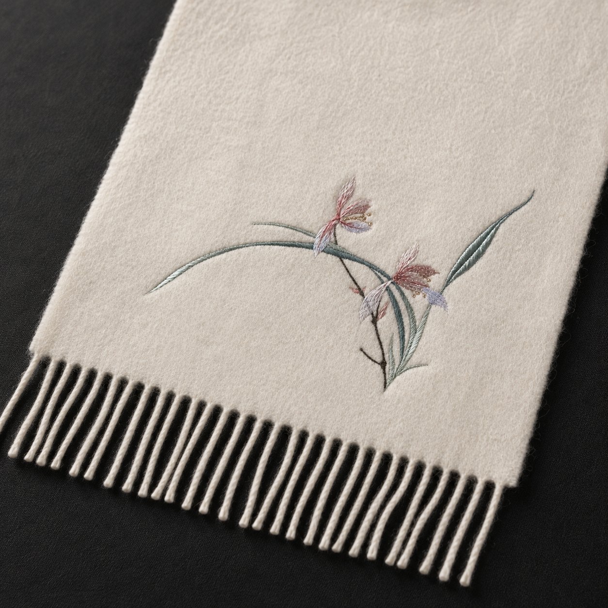 Embroidered Silk Accessory #qixiu-ypqx-002 detail 3