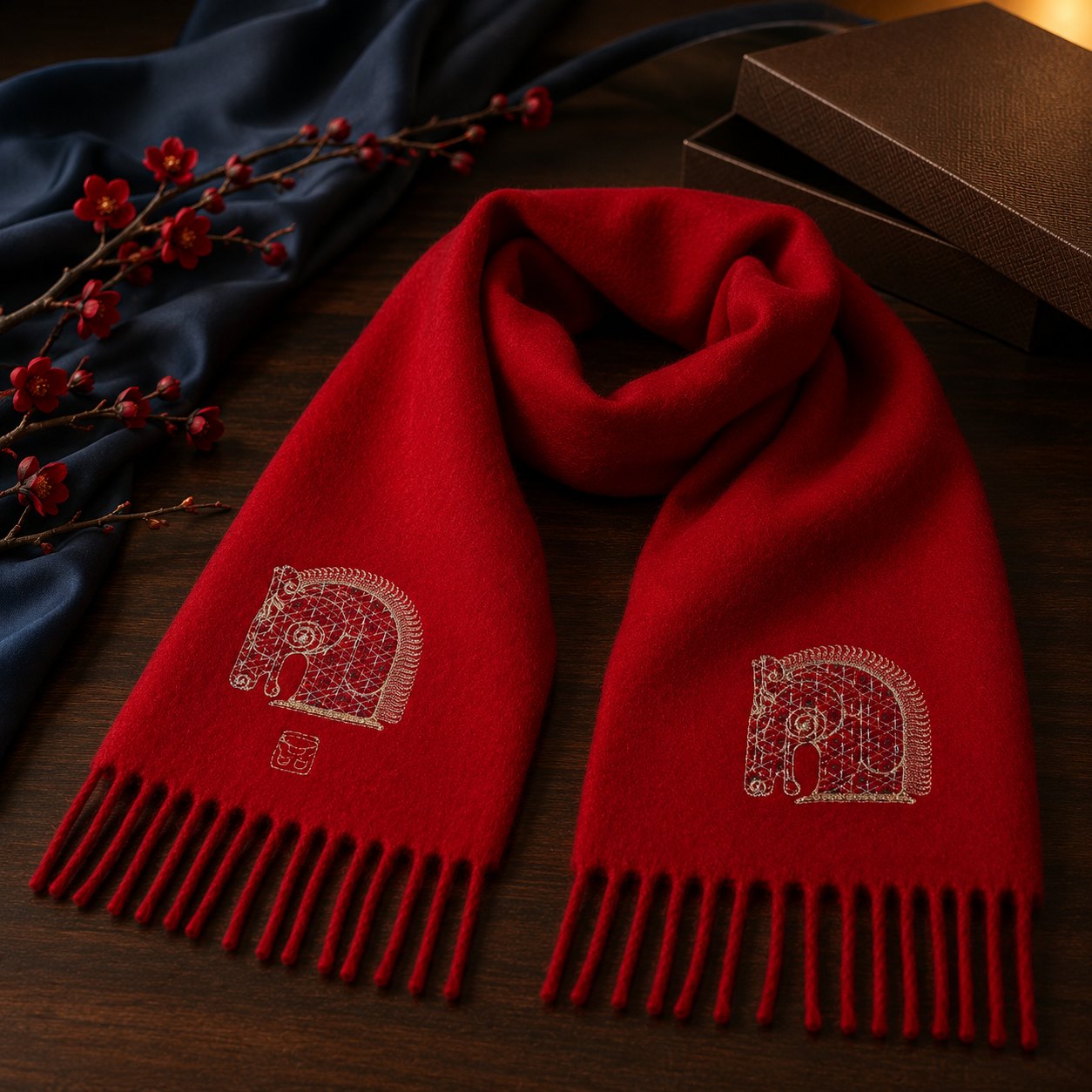Embroidered Silk Accessory #qixiu-ypqx-010 detail 4