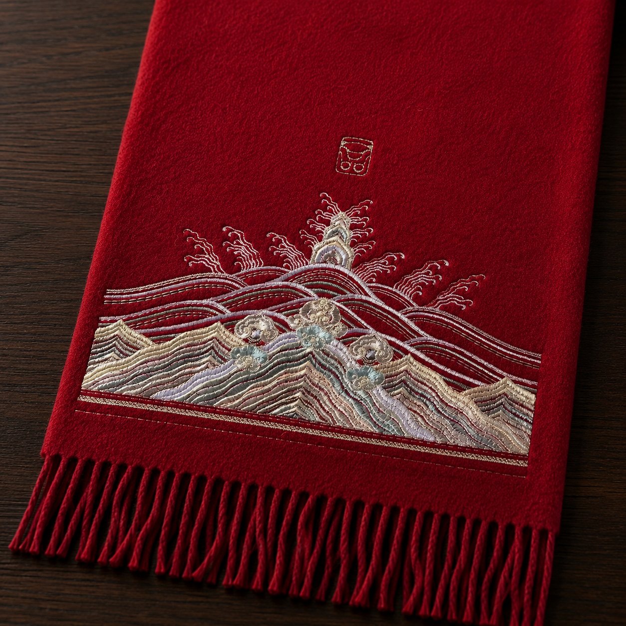 Embroidered Silk Accessory #qixiu-ypqx-017 detail 3