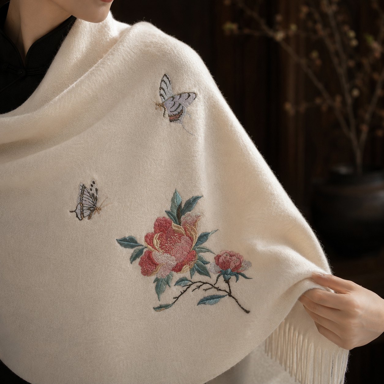 Embroidered Silk Accessory #qixiu-ypqx-101 detail 5